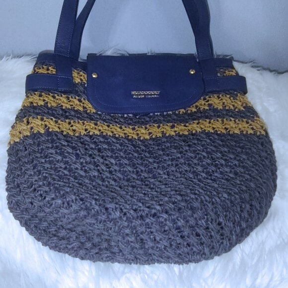 Burberry raffia straw woven bag EUC w/COA - Picture 7 of 8